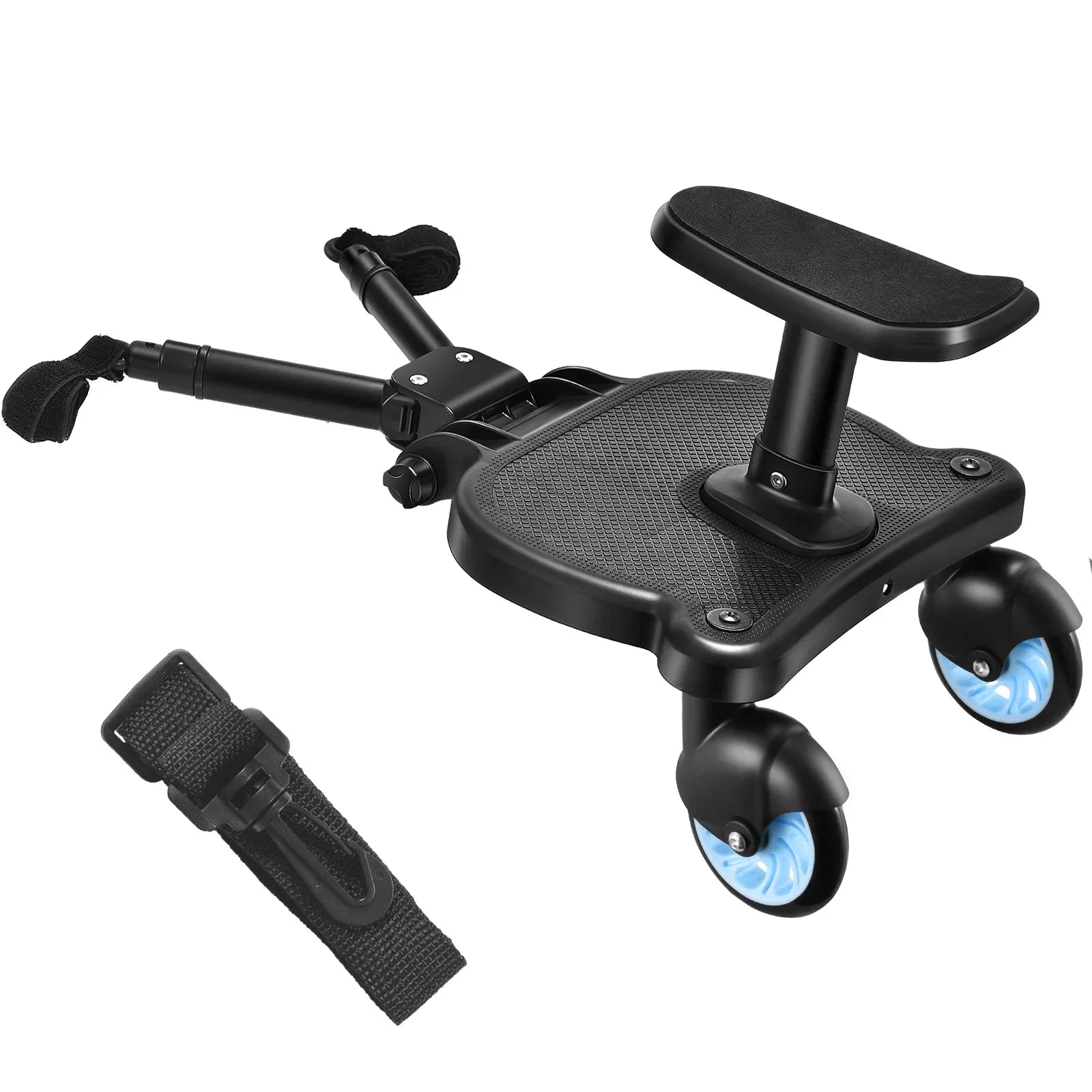 Upgrade Your Stroll with A 2-in-1 Sit and Stand Stroller Board for Second Baby - Compatible with Most Baby Strollers