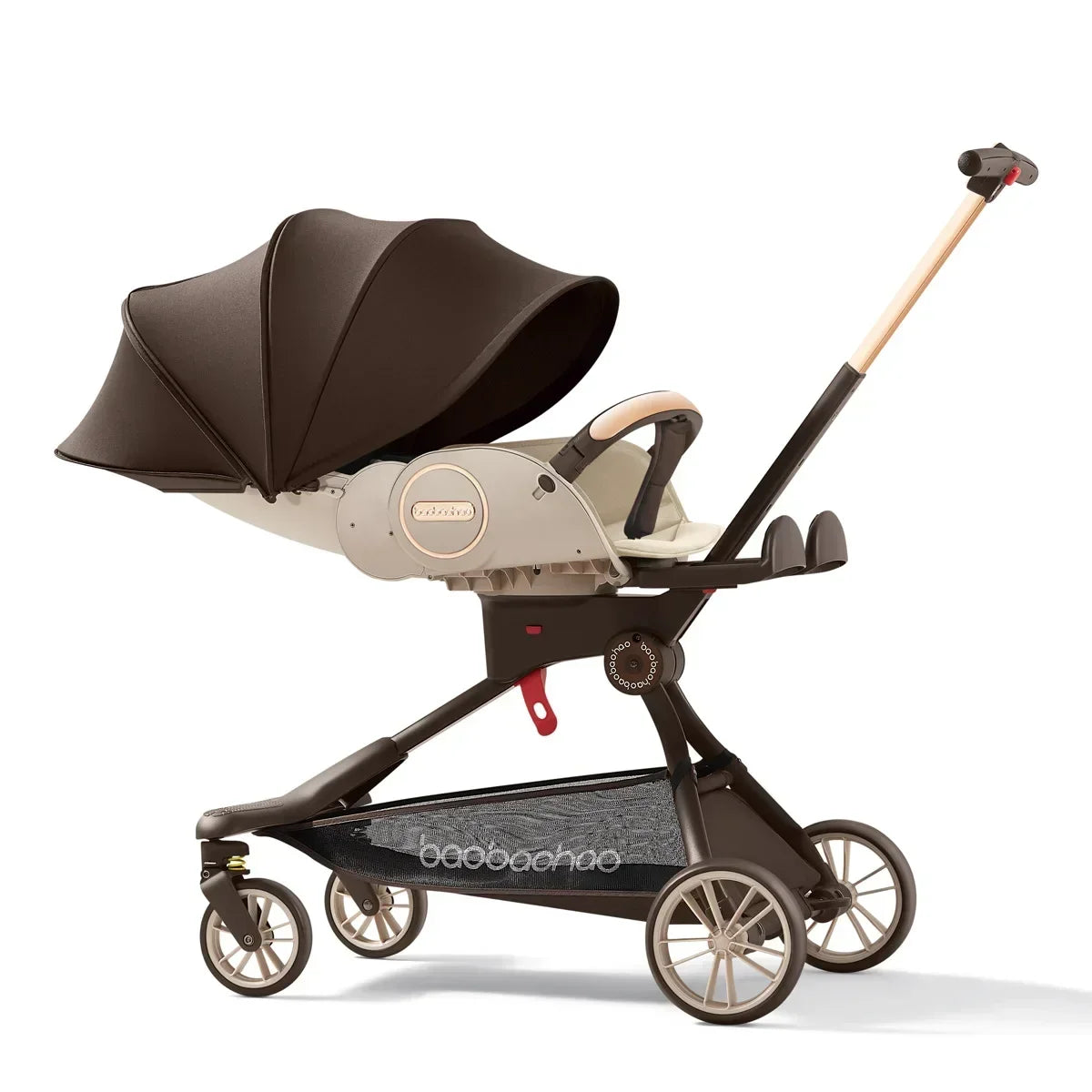 V9 Baby Stroller Magical Tool Strolling Baby Strollers High View Easy To Sit Lie Down Lightweight Foldable Baby Stroller
