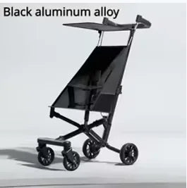 Lightweight and Compact Coast Rider Stroller with Canopy One Hand Easy Fold Soft Ride Wheels Lightweight Stroller for Toddlers