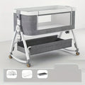 Folding Bed Children Multi Functional Baby Crib Foldable Height Adjustment Splicing Cama Plegables Para Children's Furniture