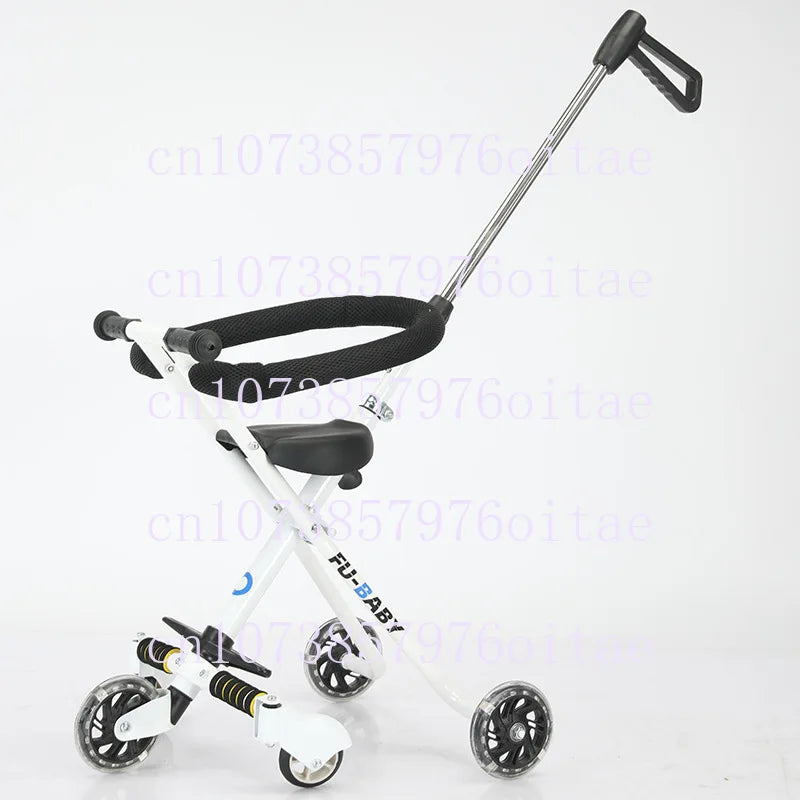 Simple Stroller for Children To Go Out, Foldable, Children's Stroller, Light and Simple