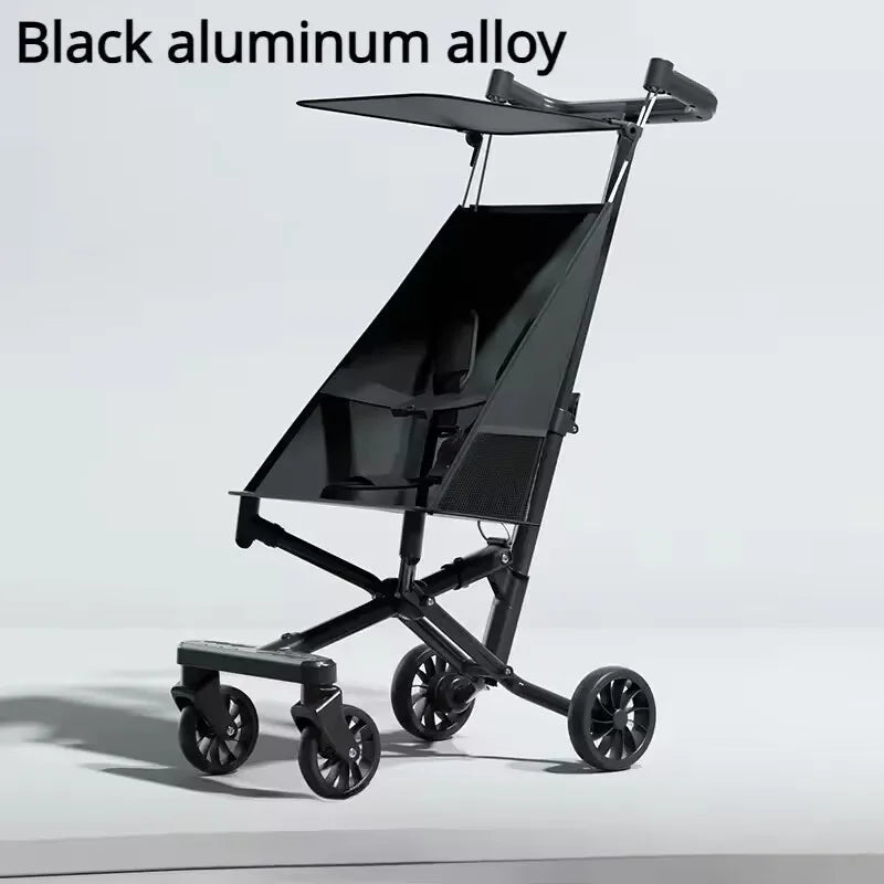 One Hand Easy Fold Soft Ride Wheels Lightweight Stroller for Toddlers Lightweight and Compact Coast Rider Stroller with Canopy