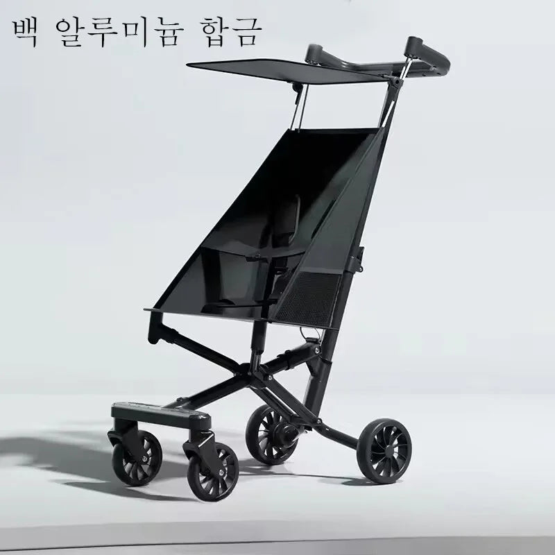 One Hand Easy Fold Soft Ride Wheels Lightweight Stroller for Toddlers Lightweight and Compact Coast Rider Stroller with Canopy
