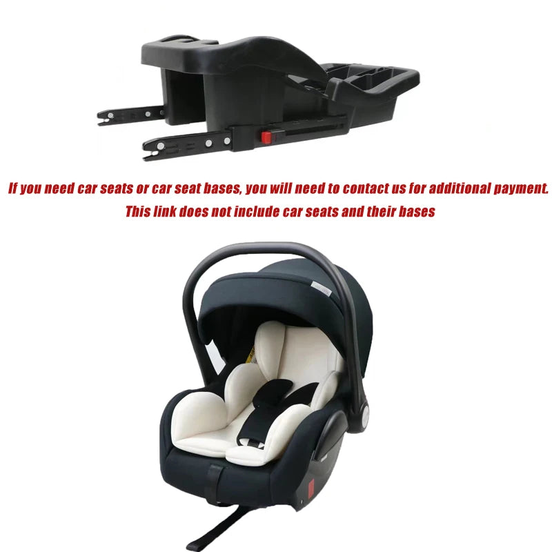 New Twins Baby Stroller Foldable Double Baby Stroller for Two Children Shock-absorbing Twin Baby Stroller Four Wheel Cart